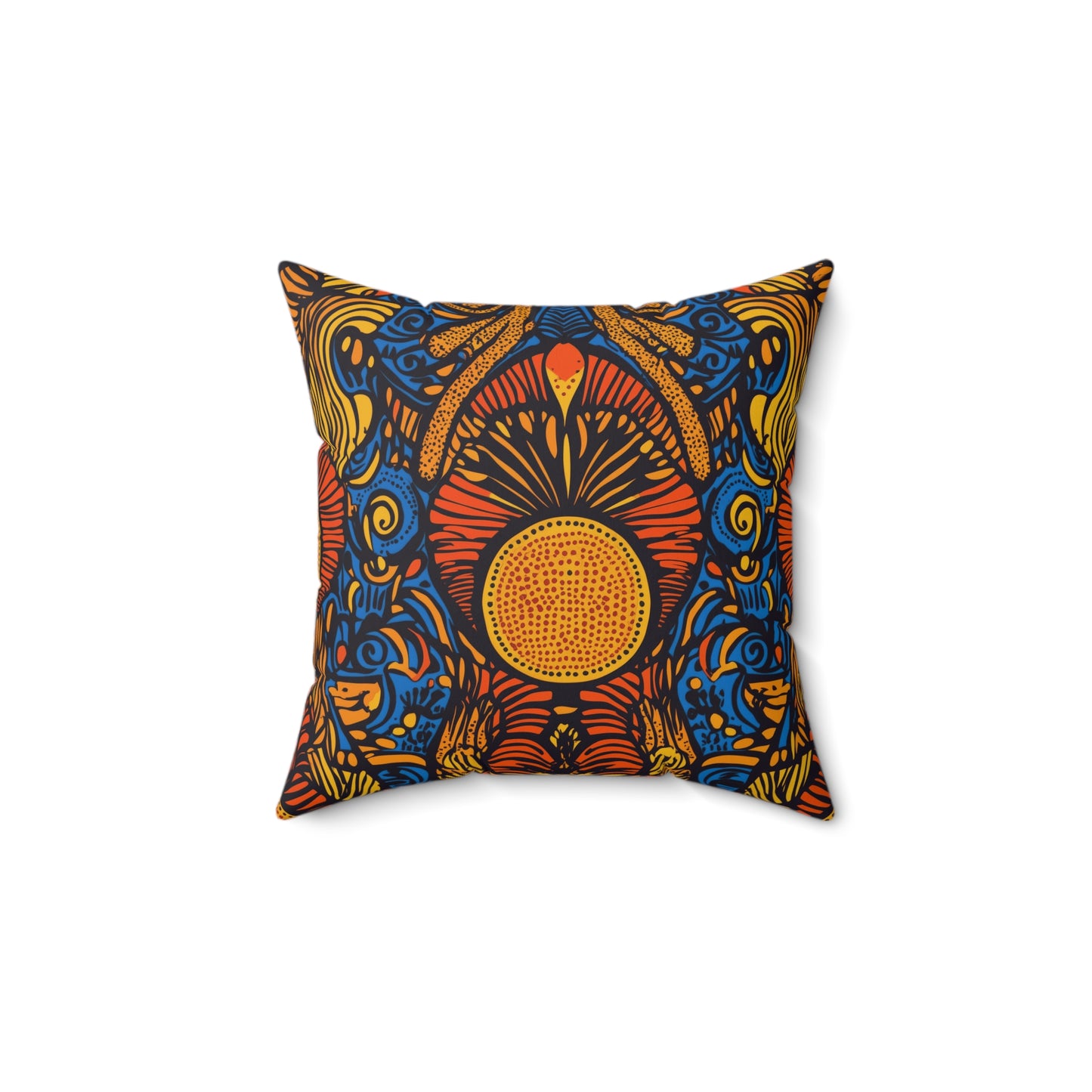 Adire: Nigeria Ankara Inspired Throw Pillow