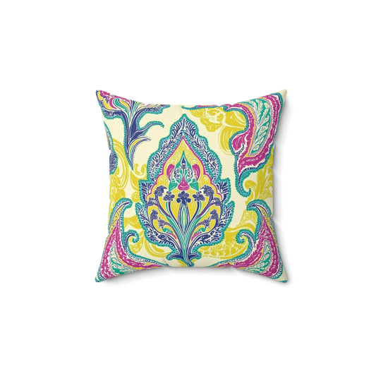 Kashmir: Buta Inspired Throw Pillow