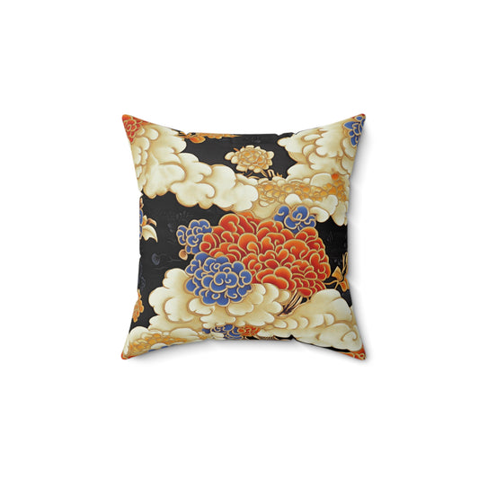 Yun: Chinese Xiangyun Inspired Throw Pillow