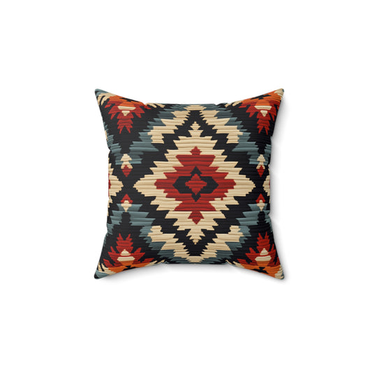 Ani: Chief's Daughter American Cherokee Inspired Lumbar Pillow