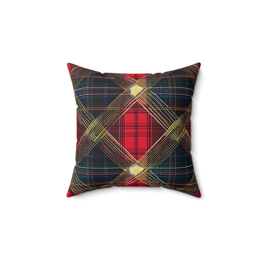 Kilt: Scotland Tartan Inspired Throw Pillow