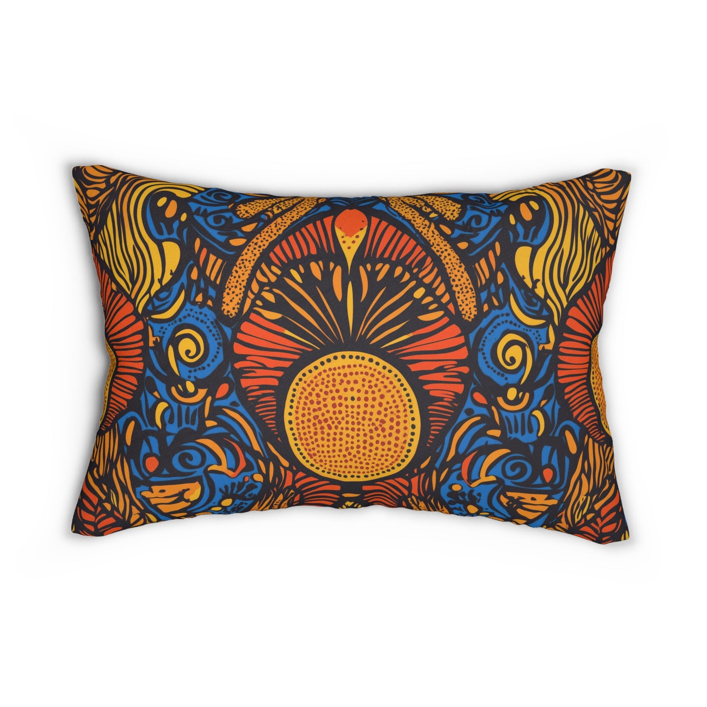 Adire: Nigeria Ankara Inspired Throw Pillow