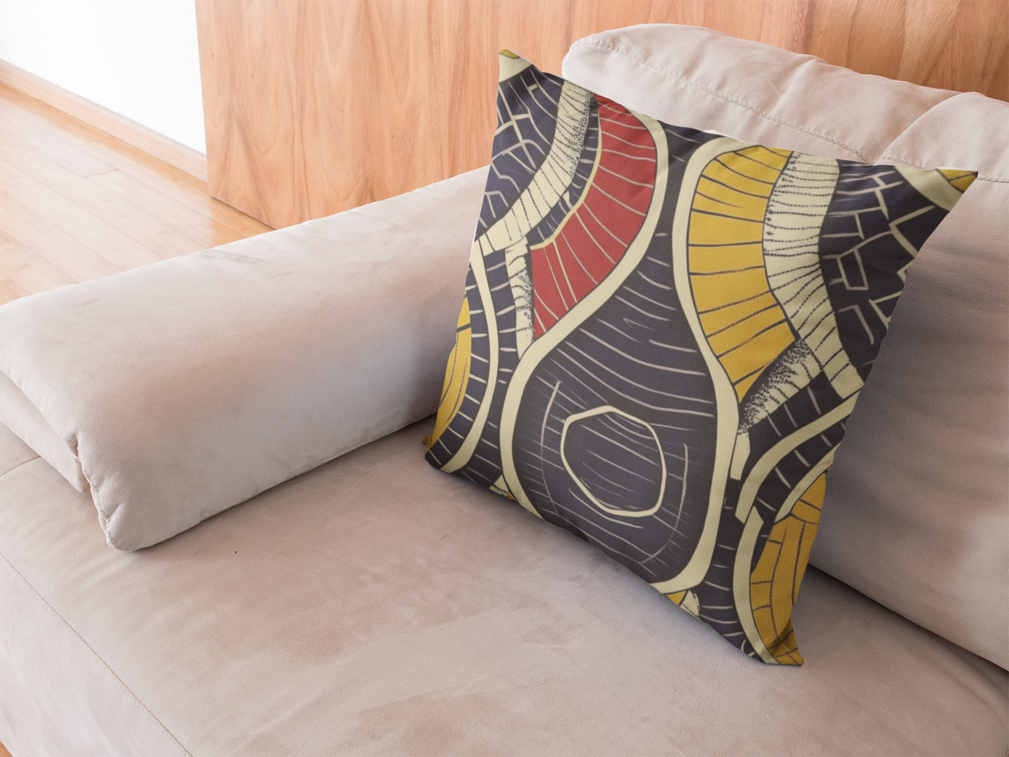 Umoja: Tanzanian Kitenge Inspired Throw Pillow